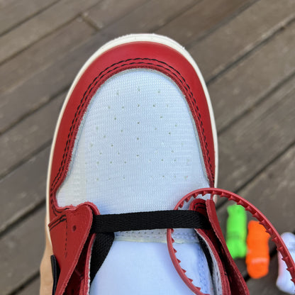 AJ1 High x Off White Red Wave