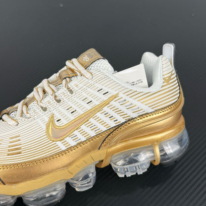 VaporMax 360 White Metallic Gold