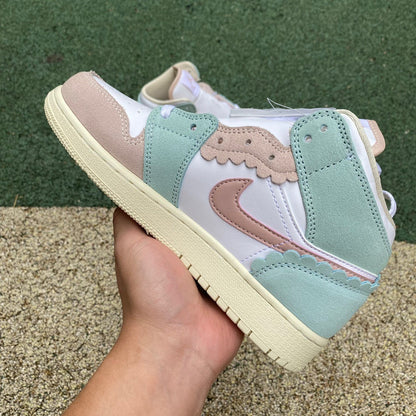 AJ1 MID Brown Elephant