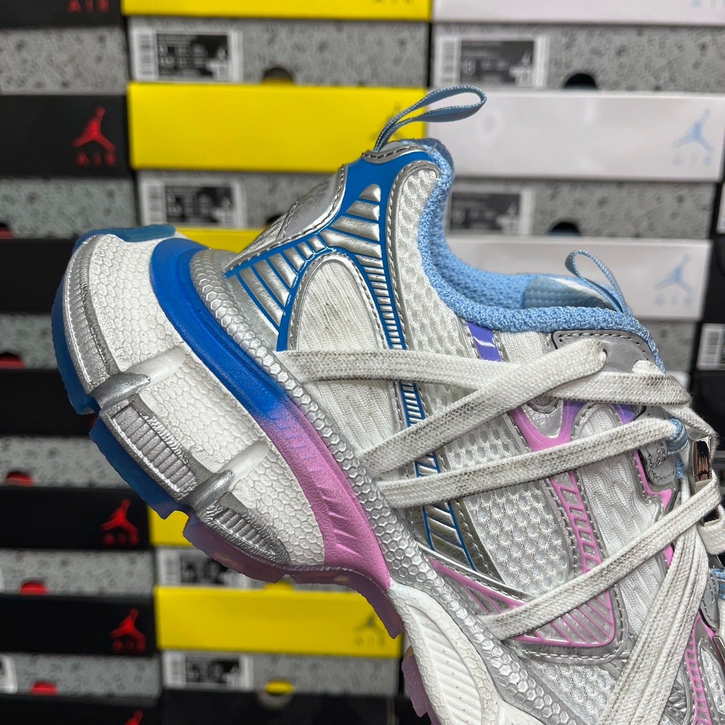 BLG 3XL White/Blue/Pink