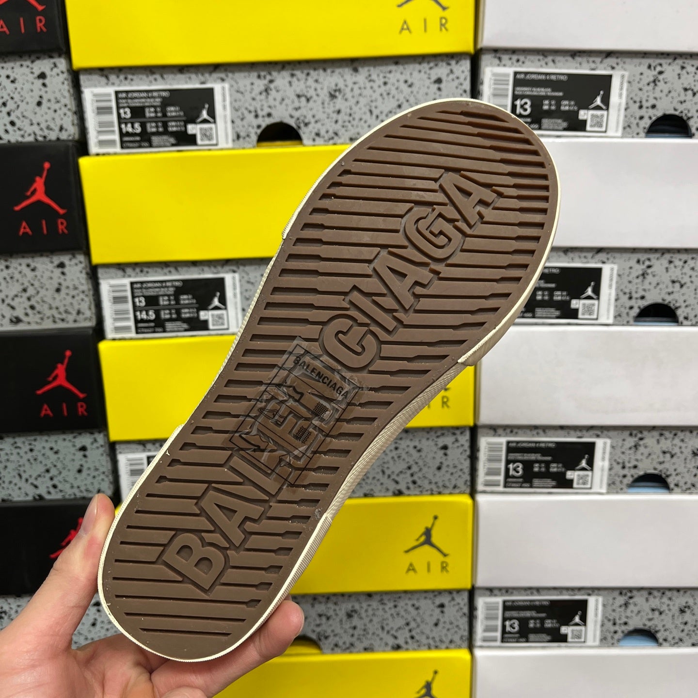 BLG Paris High Destroyed Grey