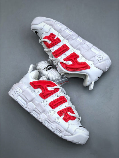 Uptempo White Red