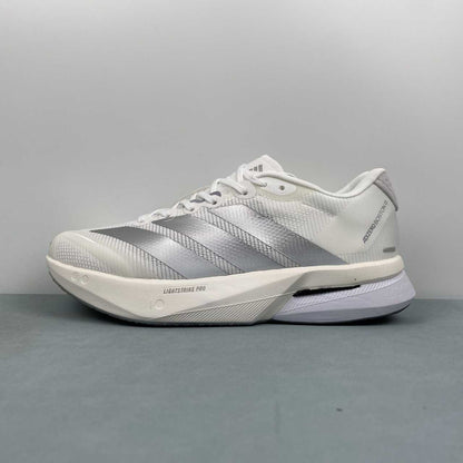 Adizero Boston 13 White Silver