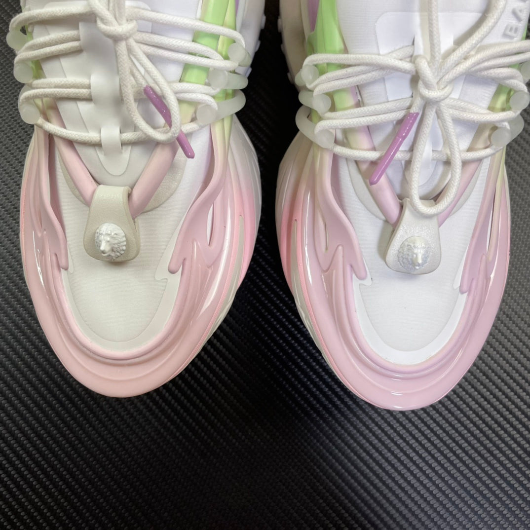 Balmain Unicorn White Pink Green