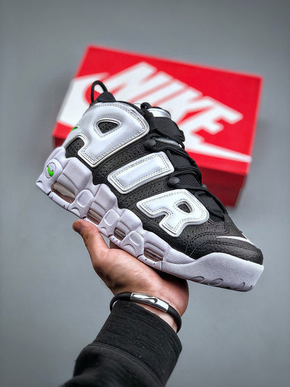 Uptempo Black White Green