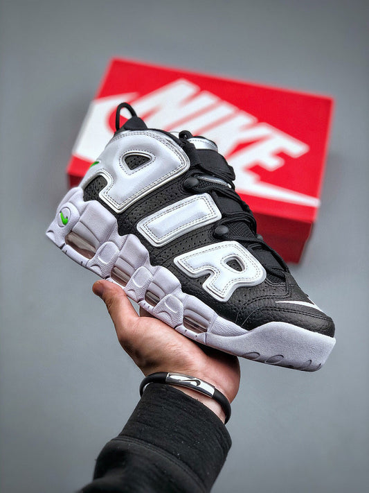Uptempo Black White Green