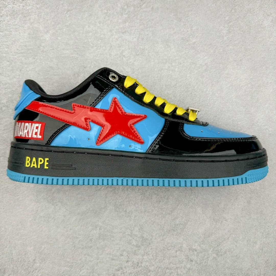 Bape STA Low Marvel Comics Black Widow