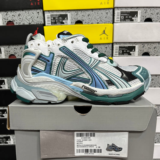 BLG Runner White/Blue/Green