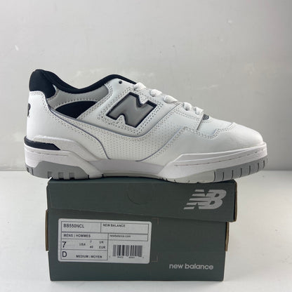 550 White Concrete Black