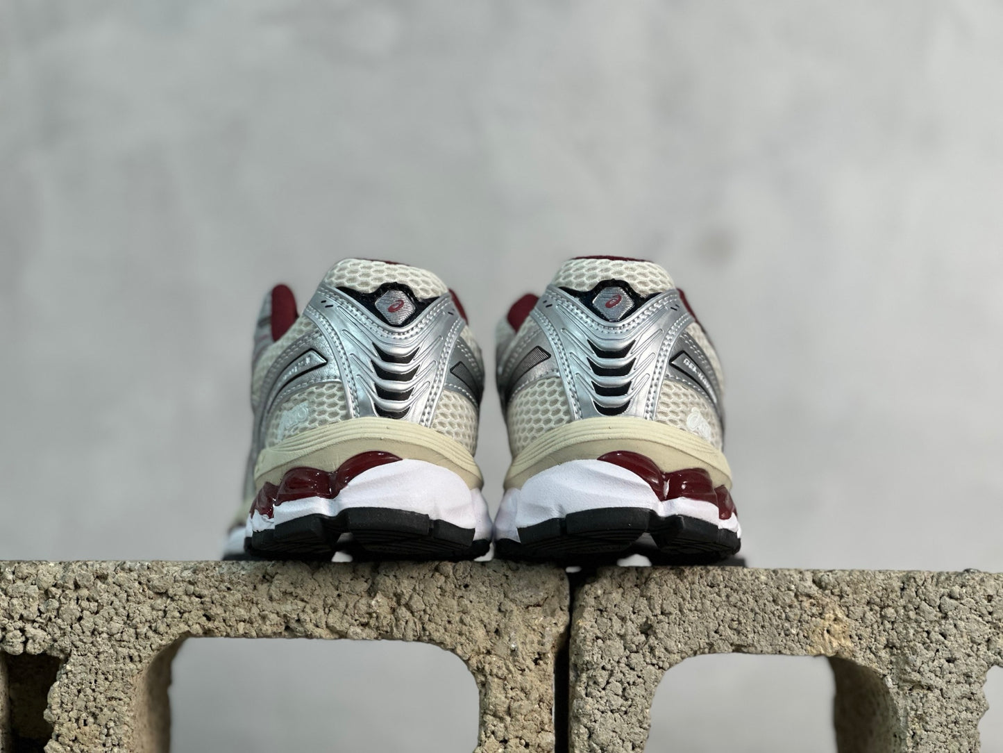 GEL-Kayano 12.1 Silver/Red