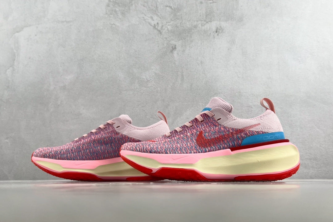 ZoomX Invincible Run Flyknit 3 Pink Foam/Racer Blue