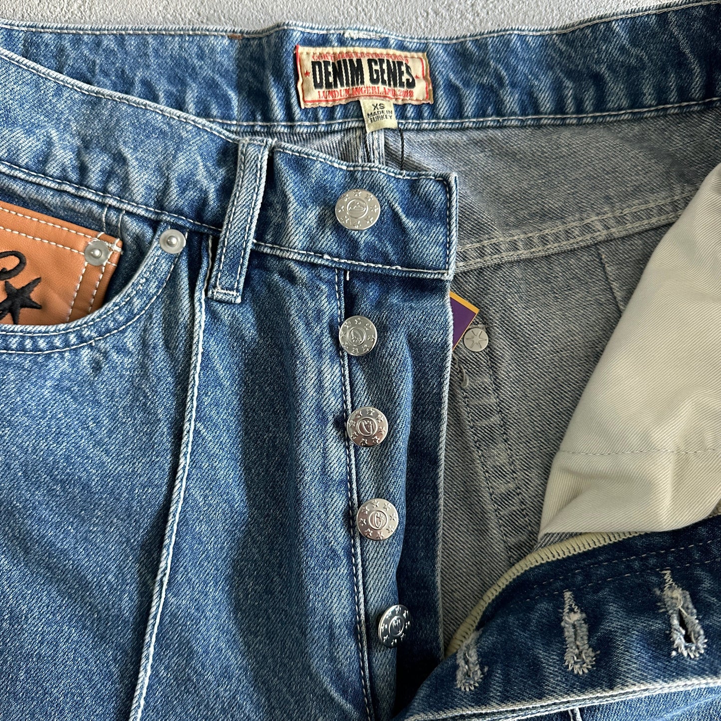 Denim shorts jeans