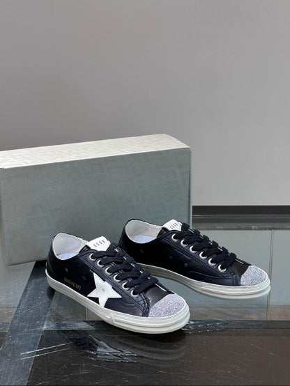 GDGS V-Star Black Lether White Tip