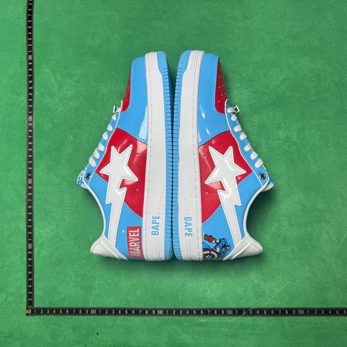 Bape STA Low Capitão América