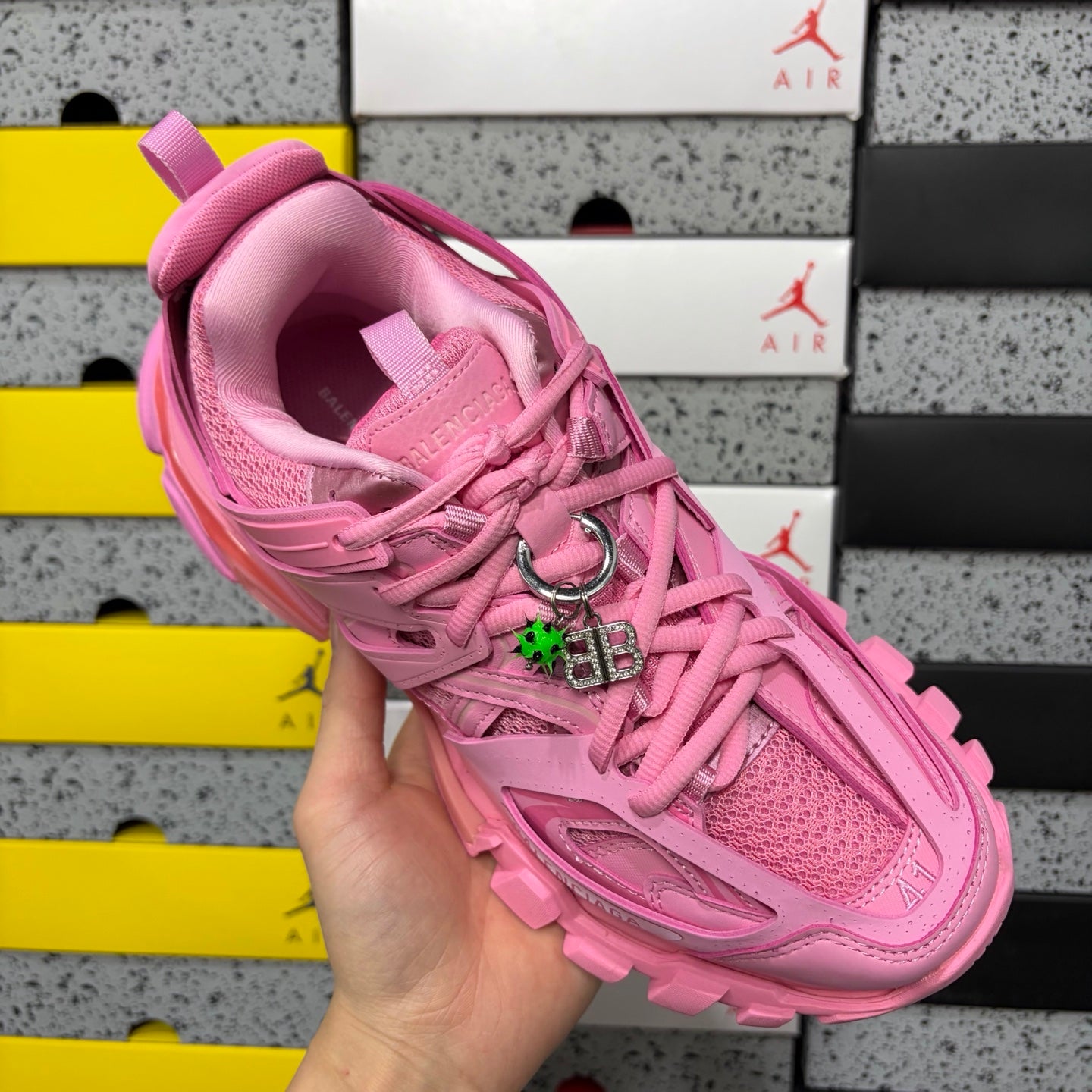 BLG Track Triple Pink
