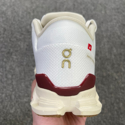 Cloud X 4 White Dark Red