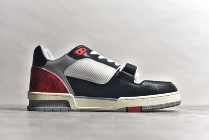 Trainer Gray and Red