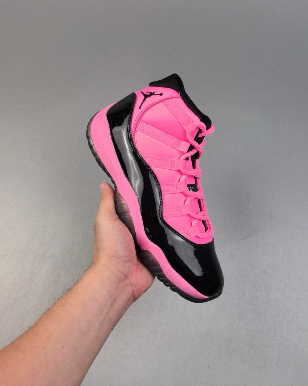 AJ11 Retro High Pink and Black