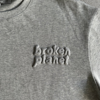 bpm Basic floral gray short sleeves
