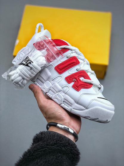 Uptempo White Red