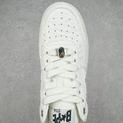 Bape STA Low White Grey