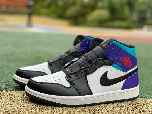AJ1 MID Court Purple / Tropical Twist
