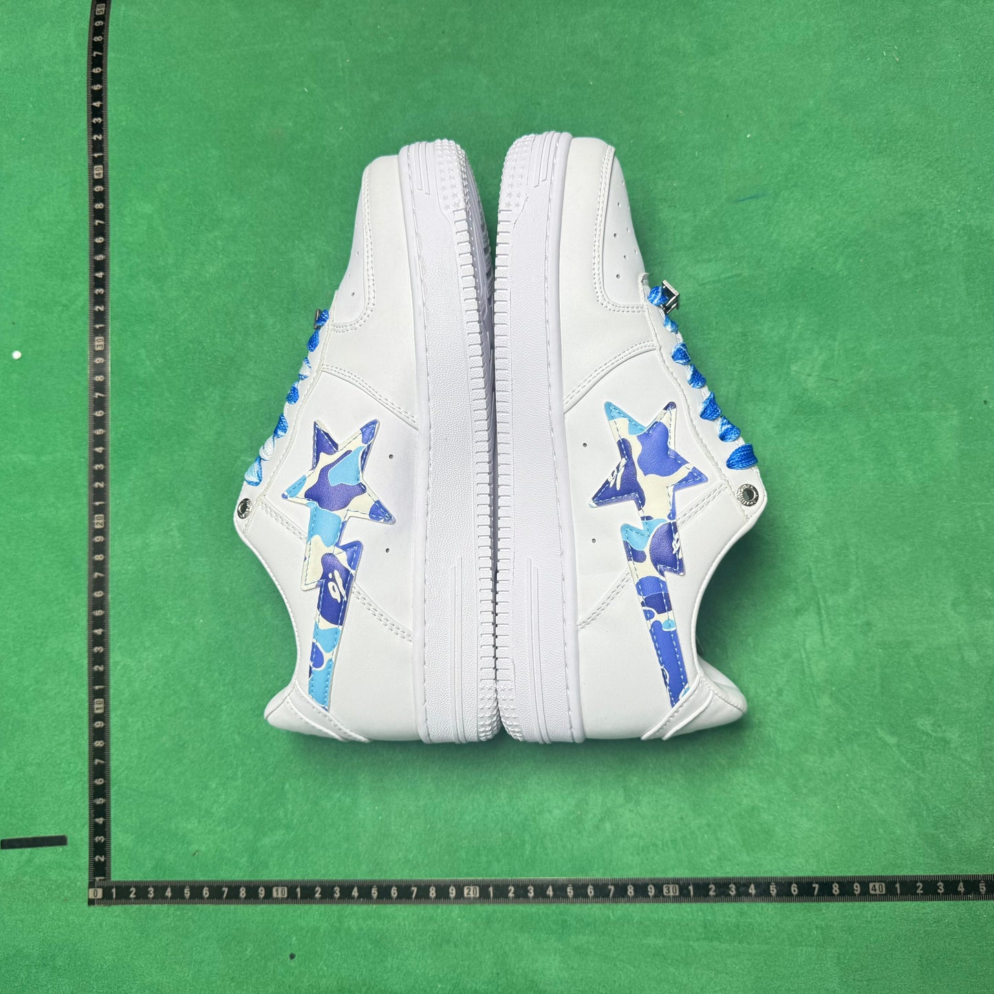 Bape STA Low White and Blue