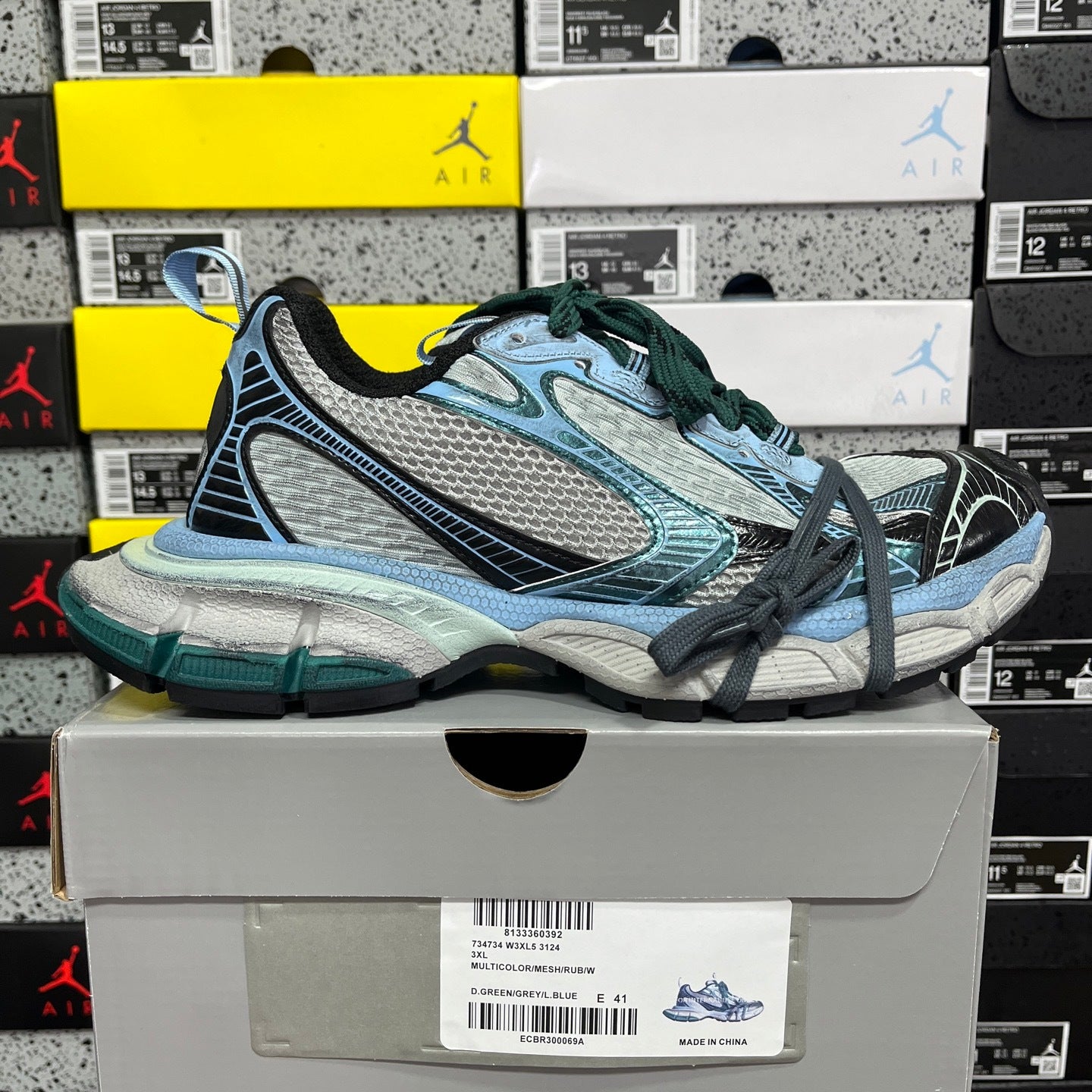 BLG 3XL Grey/Blue