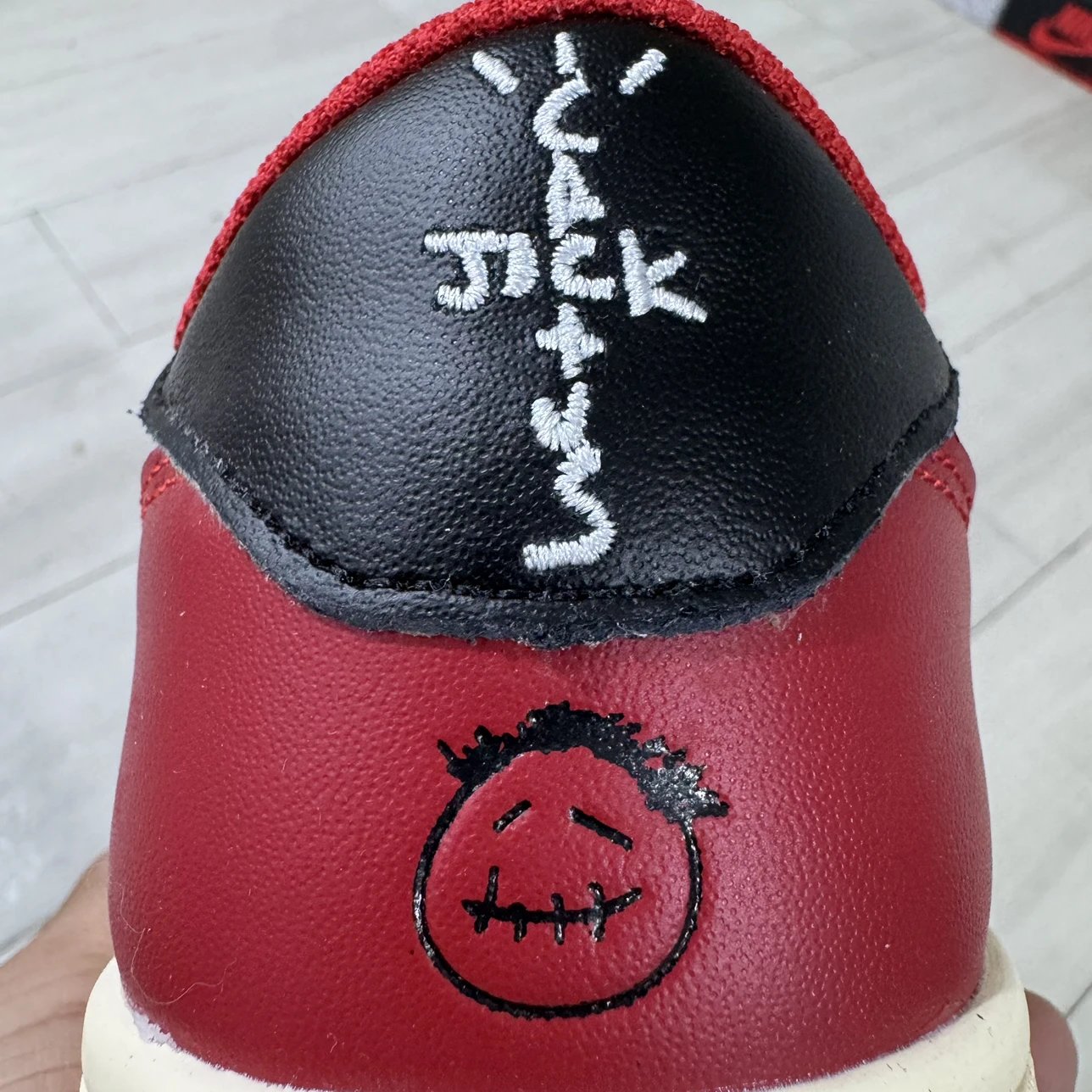 AJ1 Travis Red