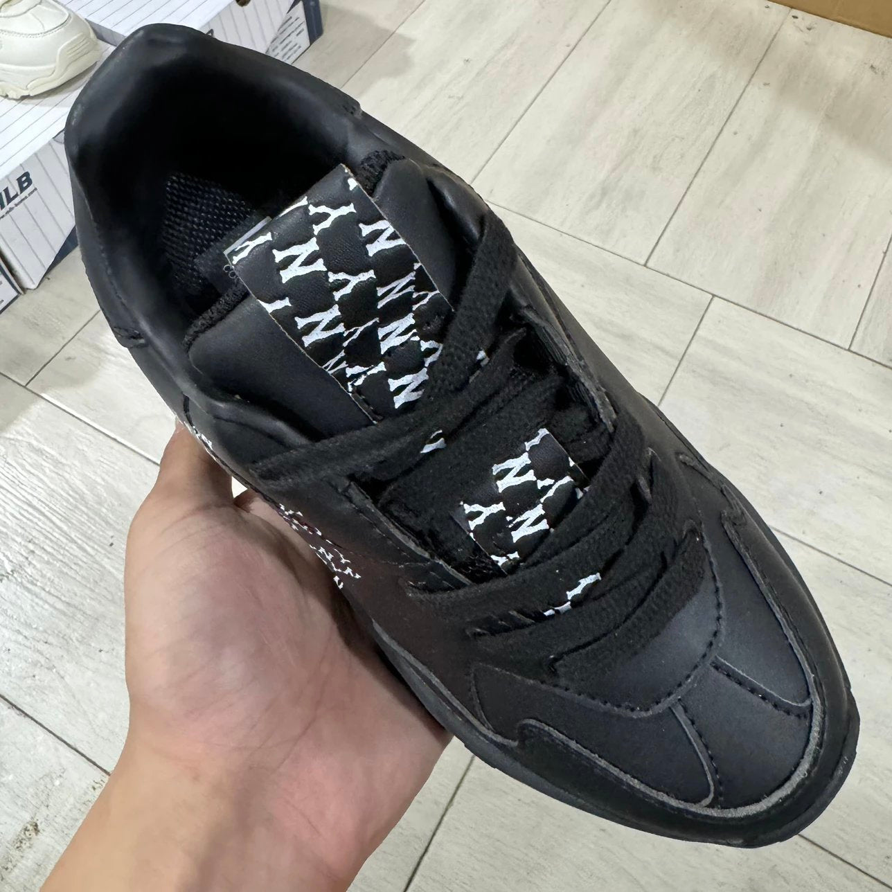 MLB Big Ball Chunky Dia Monogram Black
