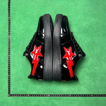 Bape STA Low Black and Red