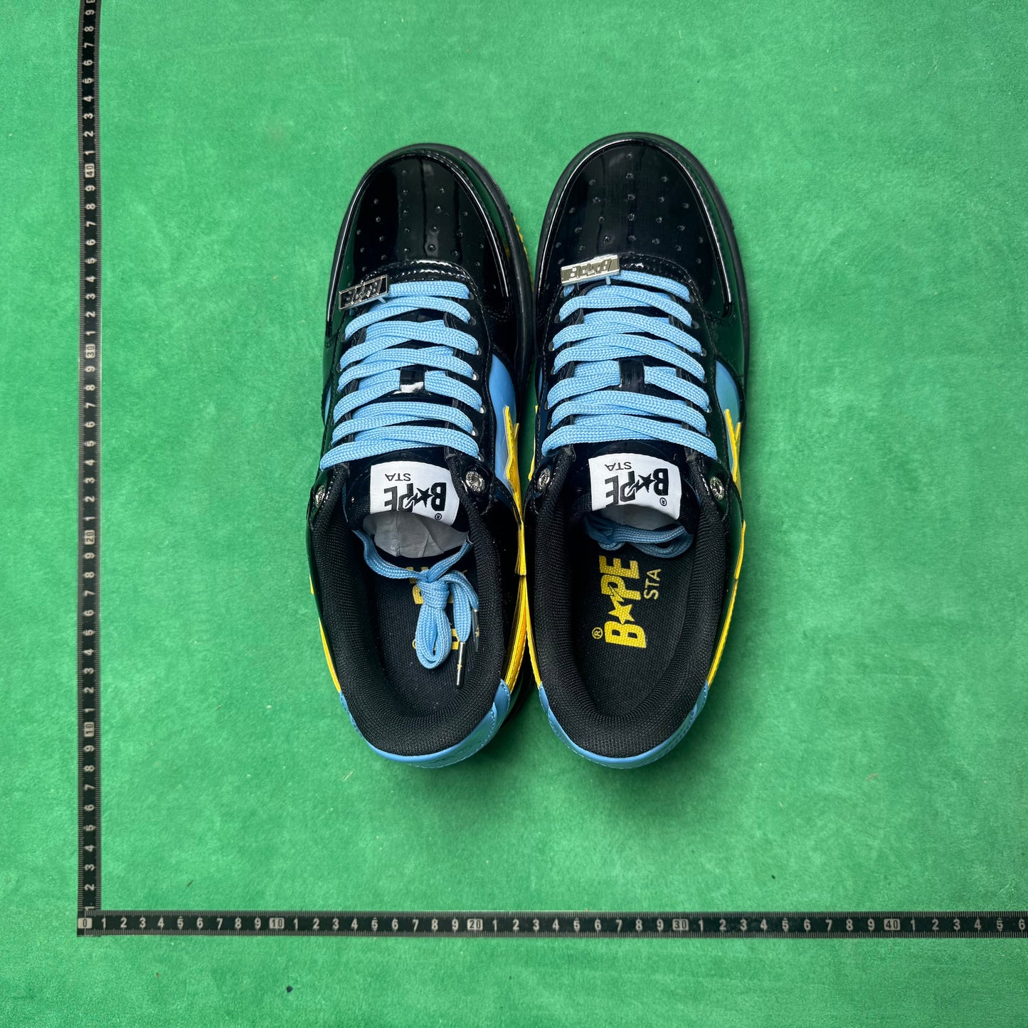 Bape STA Low Black and Yellow