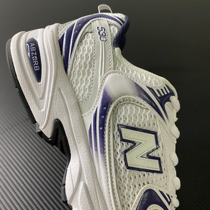 530 White and Purple
