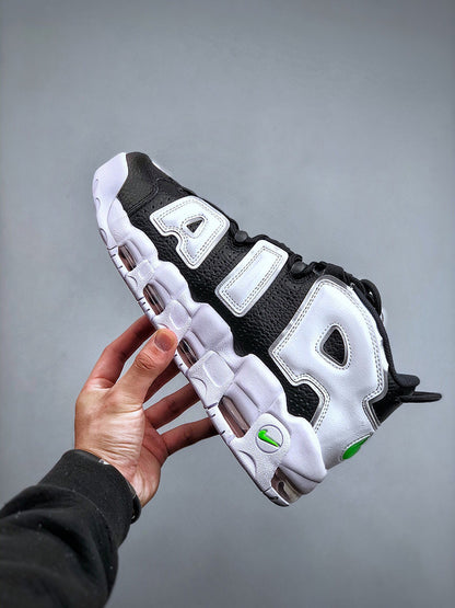 Uptempo Black White Green