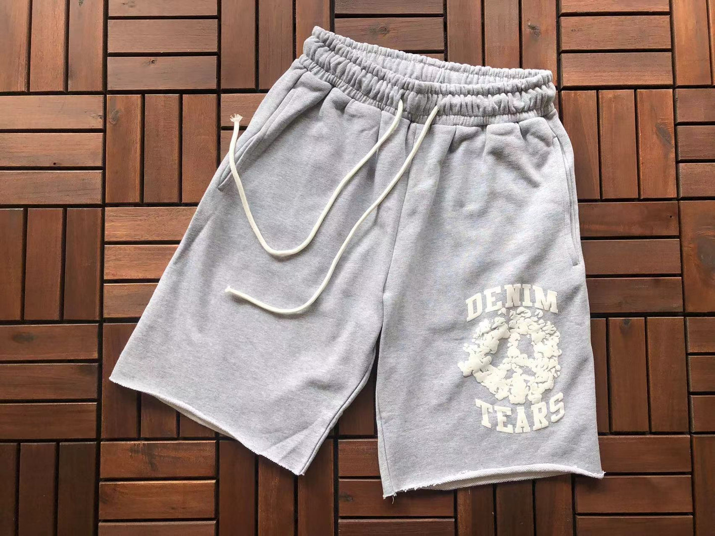 Denim T Calções