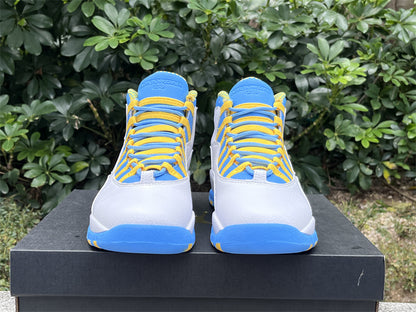 AJ10 White and Blue