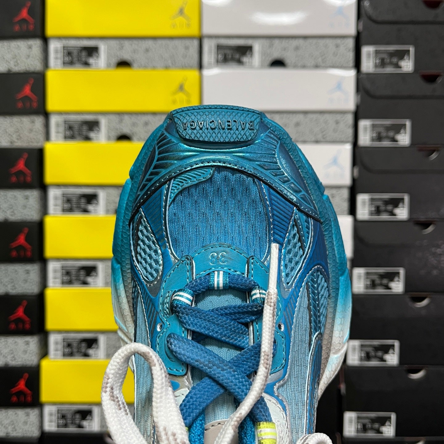 BLG 3XL White/Blue/Yellow
