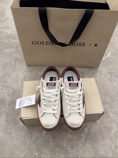 GDGS Superstar Red White Gum Sole