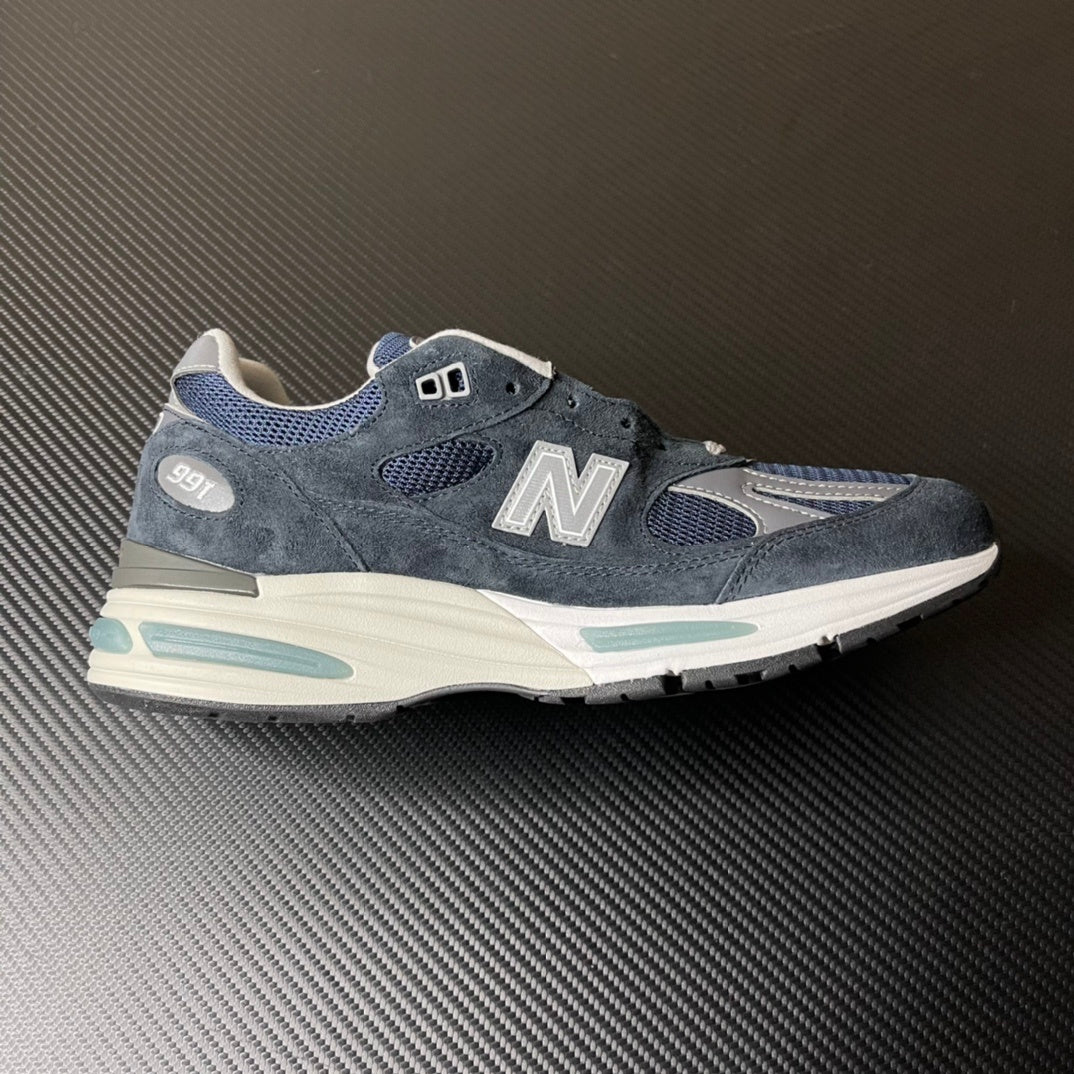 990 Navy Suede