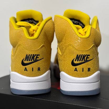 AJ 5 Retro PE Maize Yellow