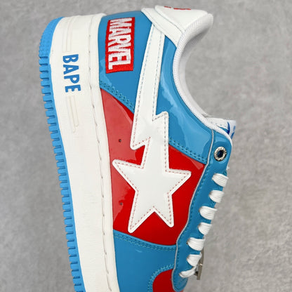 Bape STA Low Marvel Comics Captain America
