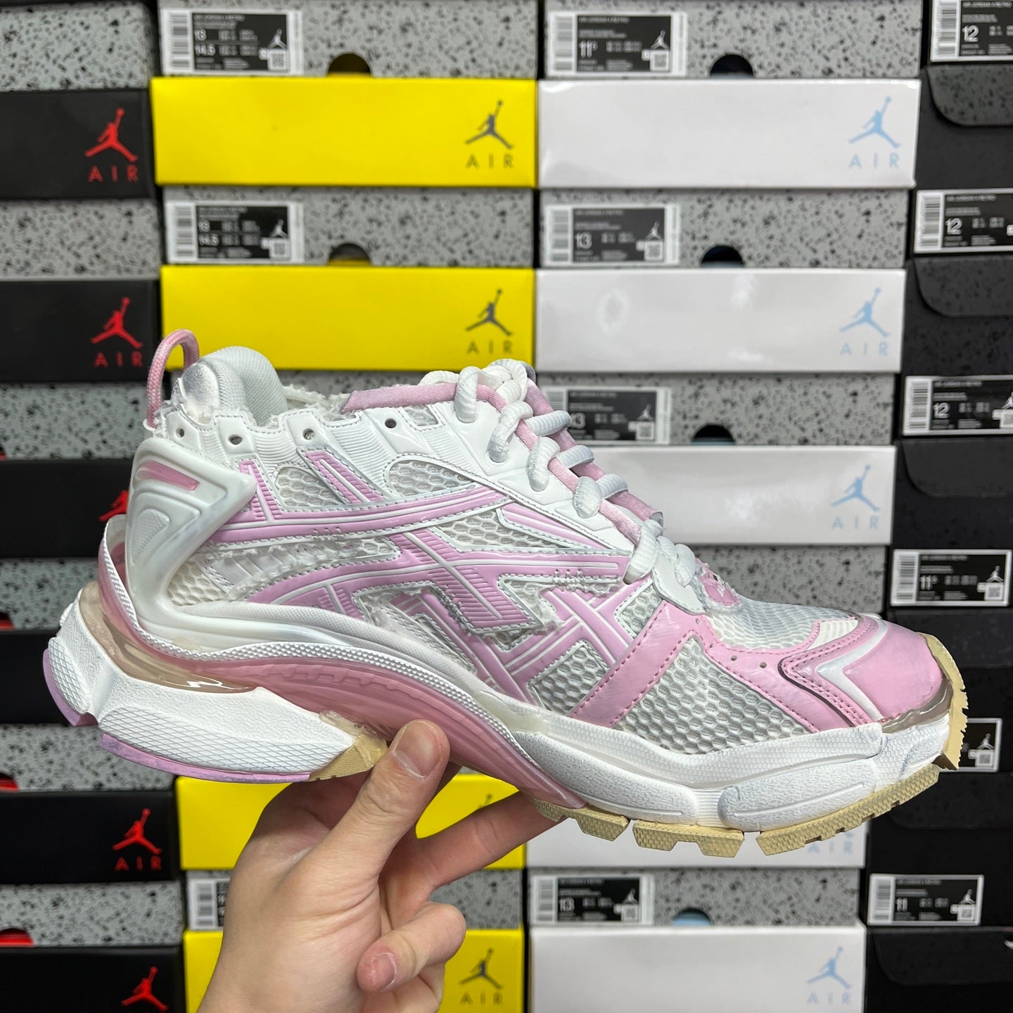 BLG Runner 7.0 White/Pink/Beige
