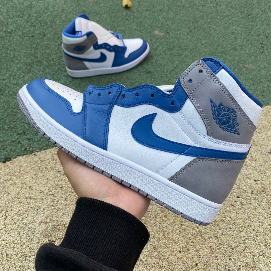 AJ1 High BLUE GREY