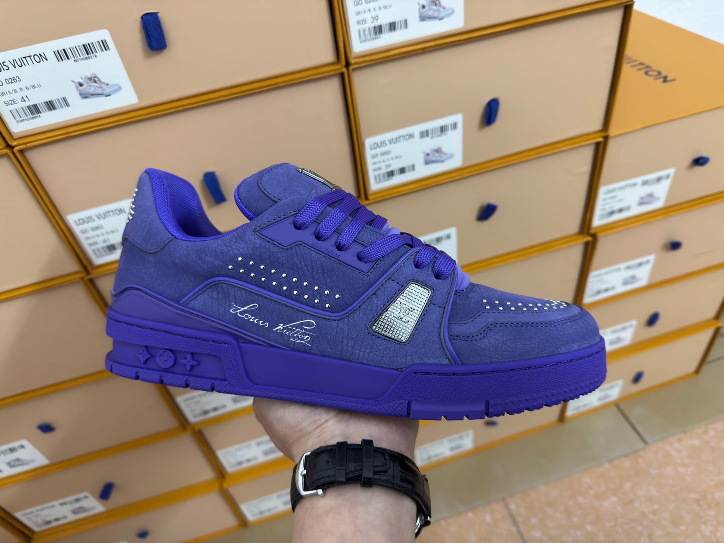 Trainer Purple