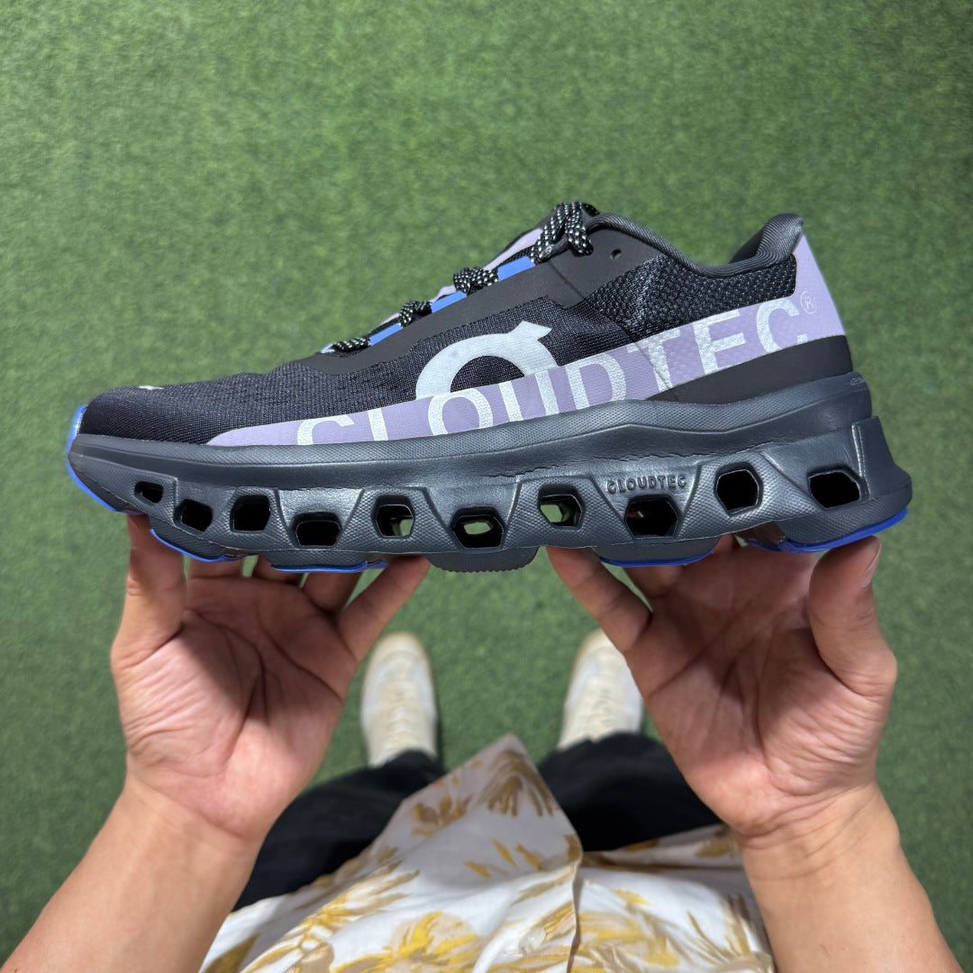 Cloudmonster Black Purple