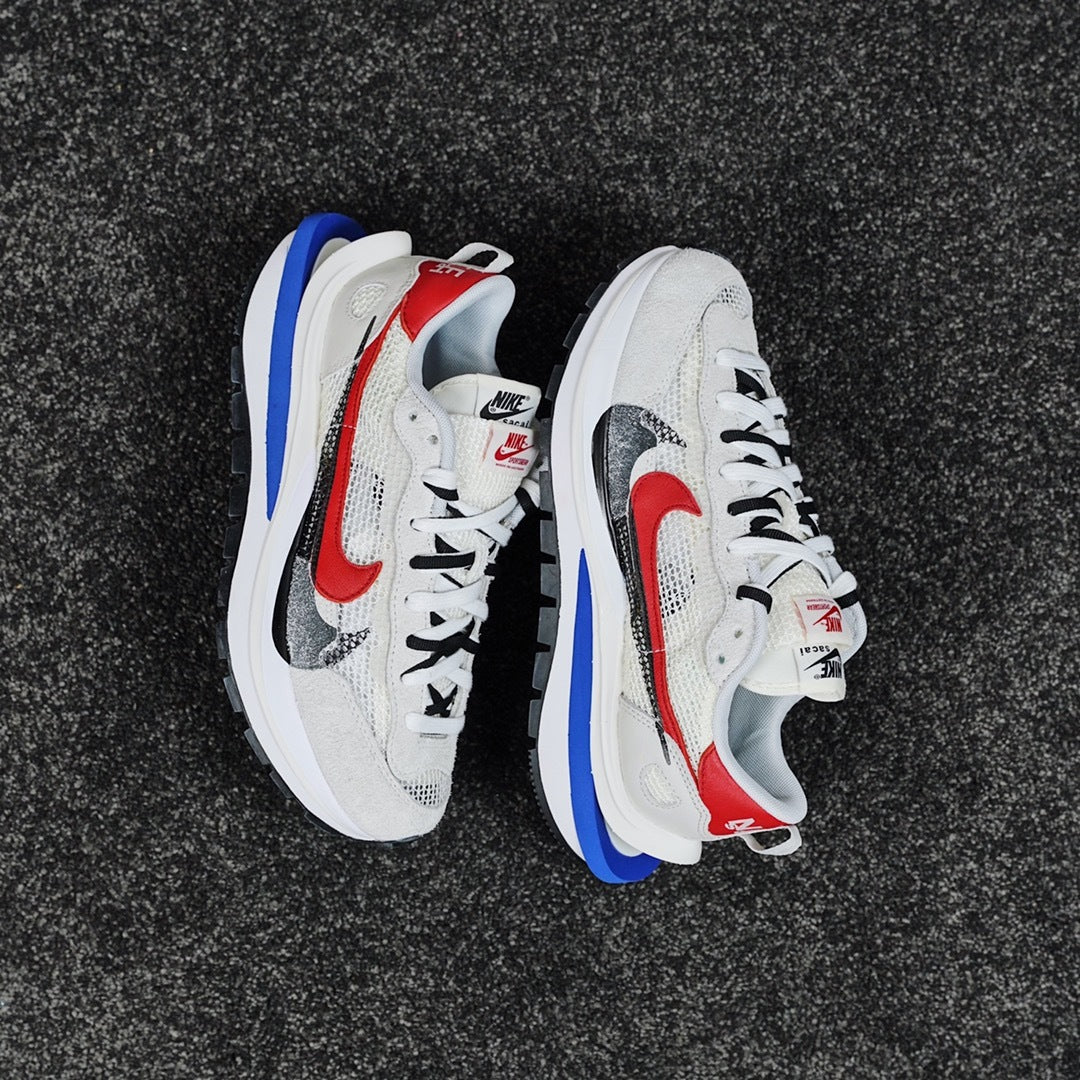 D Waffle Sacai White Red Blue