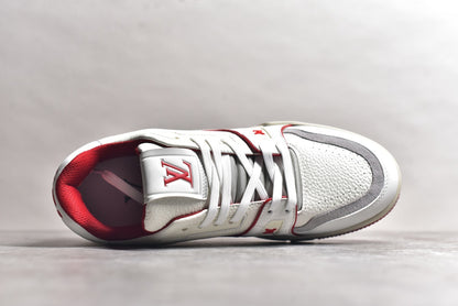 Trainer White and Red