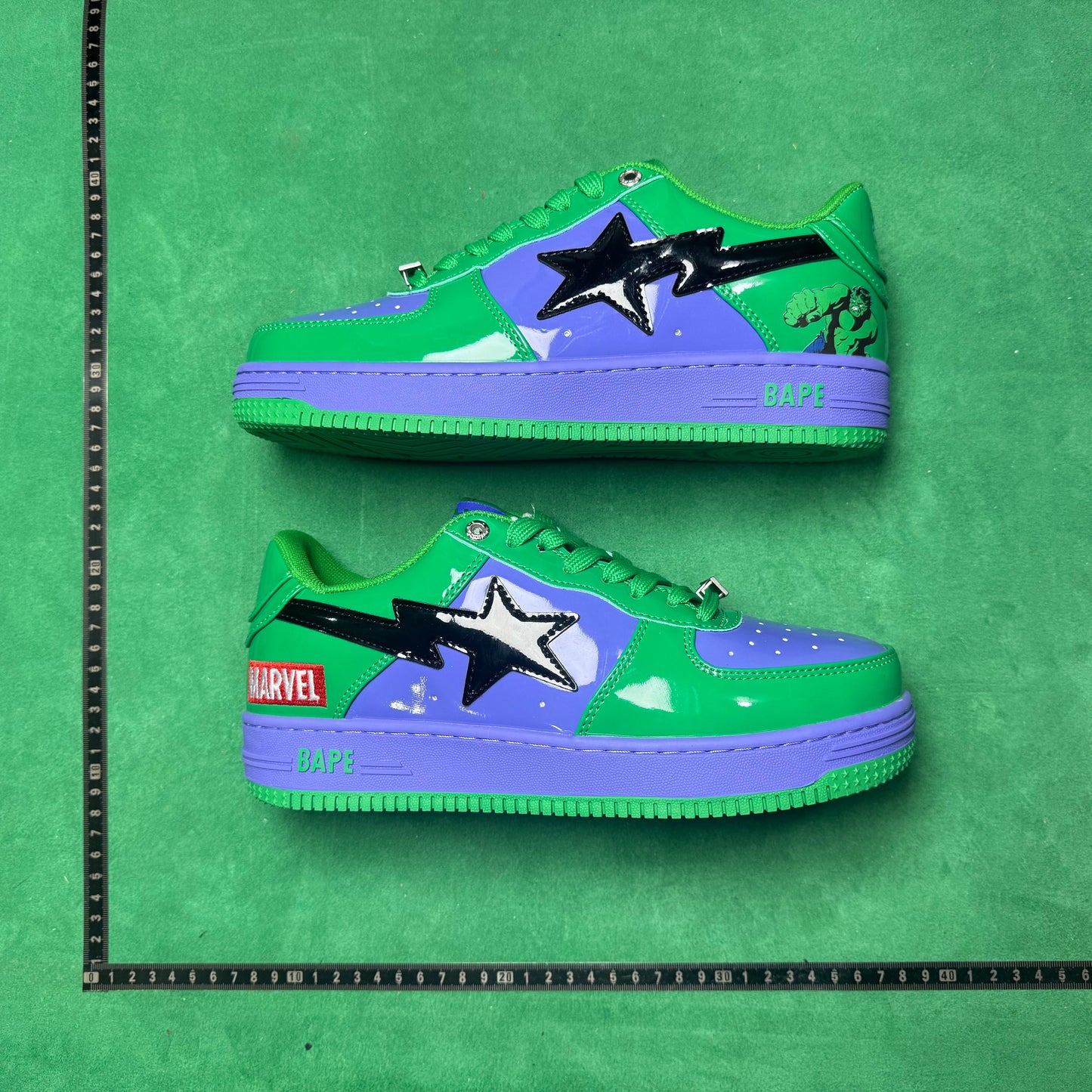 Bape STA Low Hulk