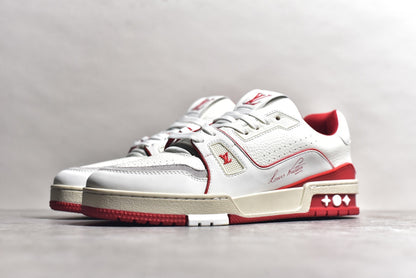 Trainer White and Red