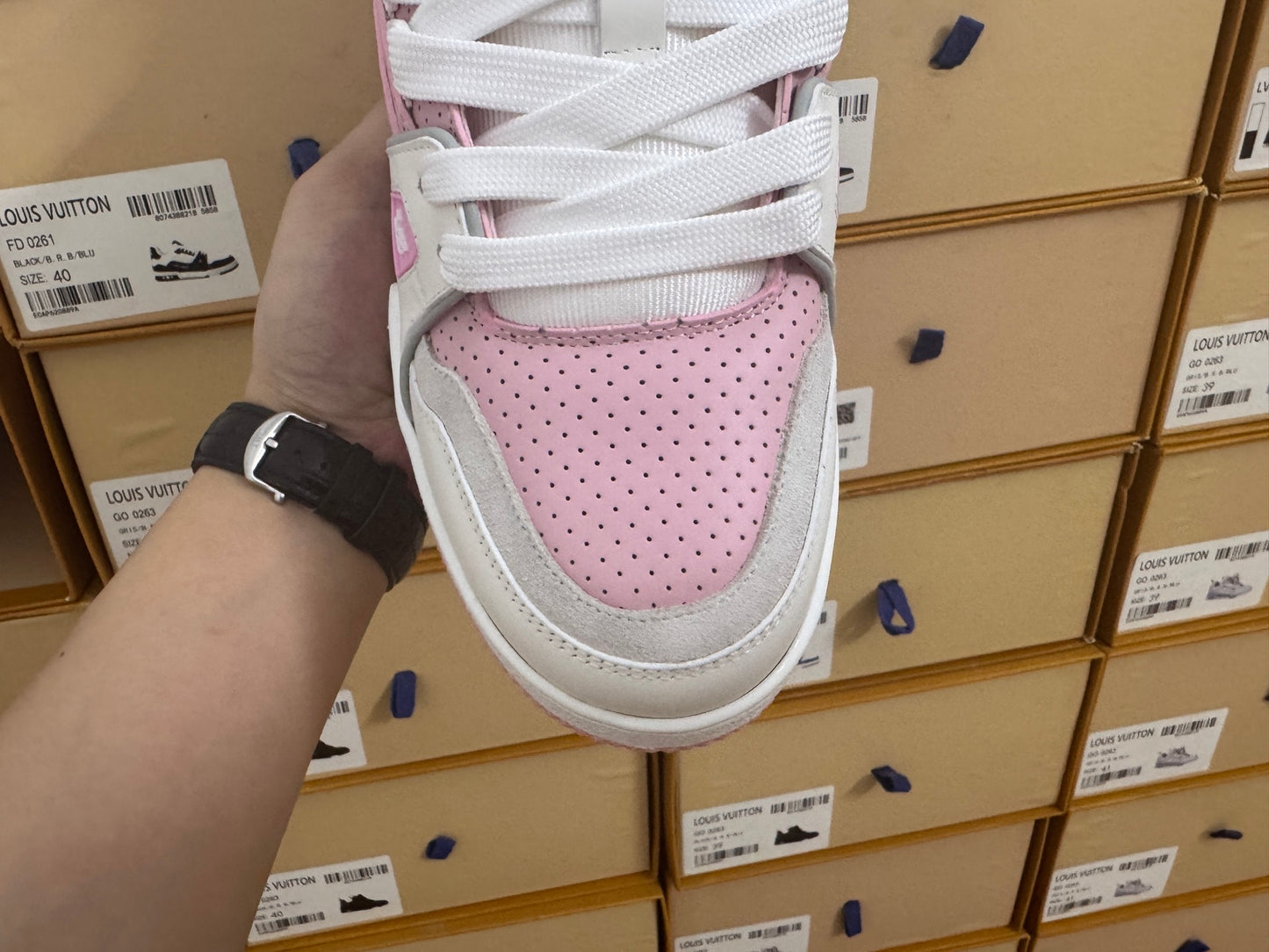 Trainer Pink and White